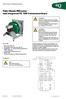 Fläkt Woods PM-motor med integrerad FC 106 frekvensomriktare