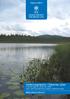 Rapport 2008:15. Vattenvegetation i Dalarnas sjöar Inventeringar år 2005 och 2006 samt sammanställning av äldre undersökningar.