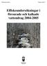 Miljöanalysenheten Rapport 2006:17. Elfiskeundersökningar i försurade och kalkade vattendrag