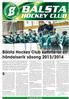 1 Bålsta Hockey Club summerar en händelserik säsong 2013/2014