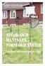 SLÖJD OCH HANTVERK FORM OCH KULTUR