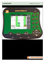 Instruktionsbok MG5560-SV-II Manöverterminal AMATRON 3. Originalinstruktionsbok