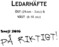 LEDARHÄFTE ÖST (29JUNI - 3JULI) & VÄST (6-10 JULI)