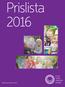Prislista 2016 Gäl er från 15 januari
