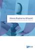 Xbrane Biopharma AB (publ) Org.nummer: Bokslutskommuniké januari december 2015
