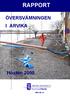 RAPPORT ÖVERSVÄMNINGEN I ARVIKA