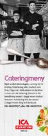 Cateringmeny eller