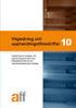 Instruktionsbok, underhållspärm