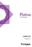 Platina 6.2 Lathund. Revision number: 1. Date: Formpipe Software AB. All rights reserved. 2 (12)
