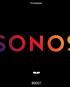 maj Sonos, Inc. Med ensamrätt.