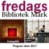 Bibliotek Mark. fredagsbio. Program våren 2017