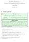 TATM79: Föreläsning 1 Notation, ekvationer, polynom och olikheter