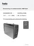 Bruksanvisning och installationshandbok HNS Touch ÅNGGENERATOR KONTROLLPANEL (HNS) RA 27 (Touch 1)