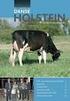 Genetisk trend i NTM, Holsteinkor