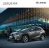 LEXUS NX LEXUS NX EN INTRODUKTION