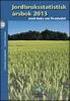 Jordbruksstatistisk årsbok med data om livsmedel