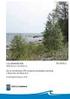 Bilaga till taxa för prövning och tillsyn inom miljöbalkens områden i Forshaga och Munkfors Kommuner SKYDD AV NATUREN