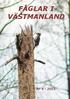 FÅGLAR I VÄSTMANLAND Nr Nr