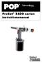 Nitverktyg. ProSet 3400 serien. Instruktionsmanual