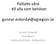 Pallia%v vård - %ll alla som behöver. Gunnar Eckerdal Överläkare Jubileumskliniken, Sahlgrenska