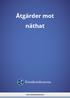 Åtgärder mot näthat.