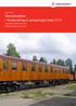 Dokumentation Restaurering av personvagn Co8a 2772