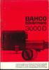 AllmiinT. Bahco Bilvärmare Typ 3000 D Mod
