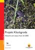 Projekt Klockgroda.  Historik och status fram till Länsstyrelsen i Skåne län