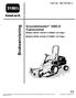 Groundsmaster 3280-D Traktorenhet Modellnr Serienr och högre