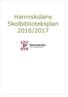 Hamnskolans Skolbiblioteksplan 2016/2017