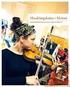 Kursplaner. Fristående kurser. Musiklärarutbildningen Musikhögskolan i Malmö. uppdaterad