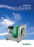 Centriflow Plus Plug Fan Technical data Freilaufender Radialventilator Technische Daten Kammarfläkt Teknisk data