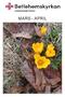 MARS - APRIL. Foto KATARINA LINDERBORG