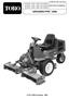GROUNDS PRO 2000 INSTRUKTIONSBOK SERIENR OCH HÖGRE SERIENR OCH HÖGRE SERIENR OCH HÖGRE