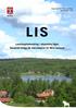 LIS. Landsbygdsutveckling i strandnära lägen Tematiskt tillägg till översiktsplan för Mora kommun