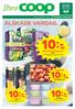 10k/st. 10k/kg ÄLSKADE VARDAG. VECKANS KANONPRIS. Stora Coop Bergvik, en del av. ERBJUDANDEN gäller vecka 34, må 22/8- sö 28/8