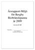 Årsrapport-Miljö för Bergby Biobränslepanna år 2009