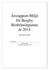 Årsrapport-Miljö för Bergby Biobränslepanna år 2014