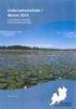 Undervattensväxter i Vänern 2014 Lokalisering av lämpliga miljöövervakningsområden