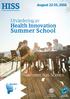 HISS. Summer School. Health Innovation. Utvärdering av. Summer. Sun. Science. August 22-25, Sweden. Health Innovation Summer School.