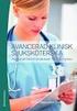 Omvårdnadsvetenskap, Klinisk omvårdnad I samt informatik, 22,5 högskolepoäng Nursing Science, Clinical Nursing I and Informatics, 22.