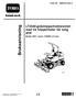 LT3340-gräsklippartraktorenhet med tre klippenheter för tung drift