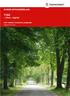 KUNSKAPSUNDERLAG: Träd Alléer, vägträd. DRIFTOMRÅDE SYDVÄSTRA VÄRMLAND Rapport 2015:250
