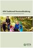 KPA Traditionell Pensionsförsäkring. Allmänna försäkringsvillkor för individuell ålderspension PA 03