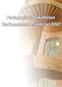 Verksamhetsberättelse 2007 för Pedagogiska fakulteten vid Åbo Akademi. Christina Nygren Landgärds, Mariann Sjöholm & Petra Autio(red.