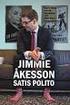 Jimmie Åkesson SATIS POLITO