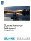 Sunne kommun Delårsrapport