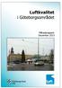 Syftet med rapporten... 1 Luftkvaliteten och vädret i Göteborgsområdet, december Luftföroreningar... 1 Vädret... 1