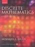Matematik, KTH Diskret matematik för D3, ht 2013 B.Ek. Några extra exempel