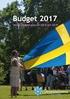 SVERIGEDEMOKRATERNAS FÖRSLAG till Strategisk plan med budget 2016 och flerårsplan